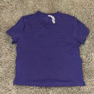 lululemon athletica Vibrant Purple Short Sleeve Tee